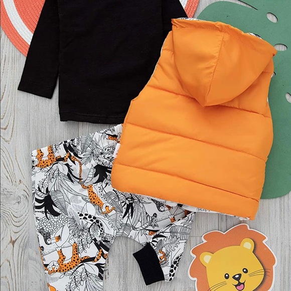 NEW with Tags Baby Clothing 3-Piece Cotton Set for Newborn Baby Girls and Boys - Picture 6 of 6